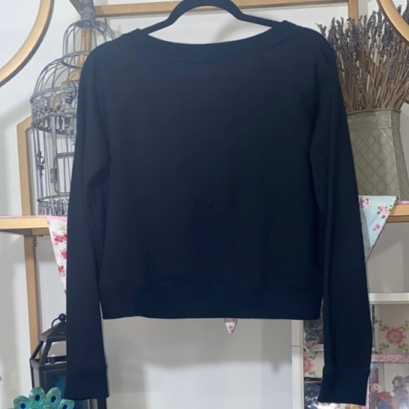 KISS Band Ombré GLITTER Cropped Sweater Sweatshirt Retro Winter Fall Trendy - Picture 3 of 3